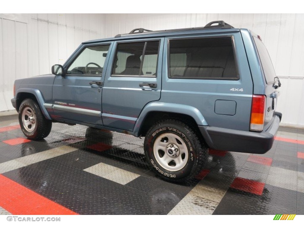 1999 Cherokee Sport 4x4 - Gunmetal Pearl / Agate photo #11