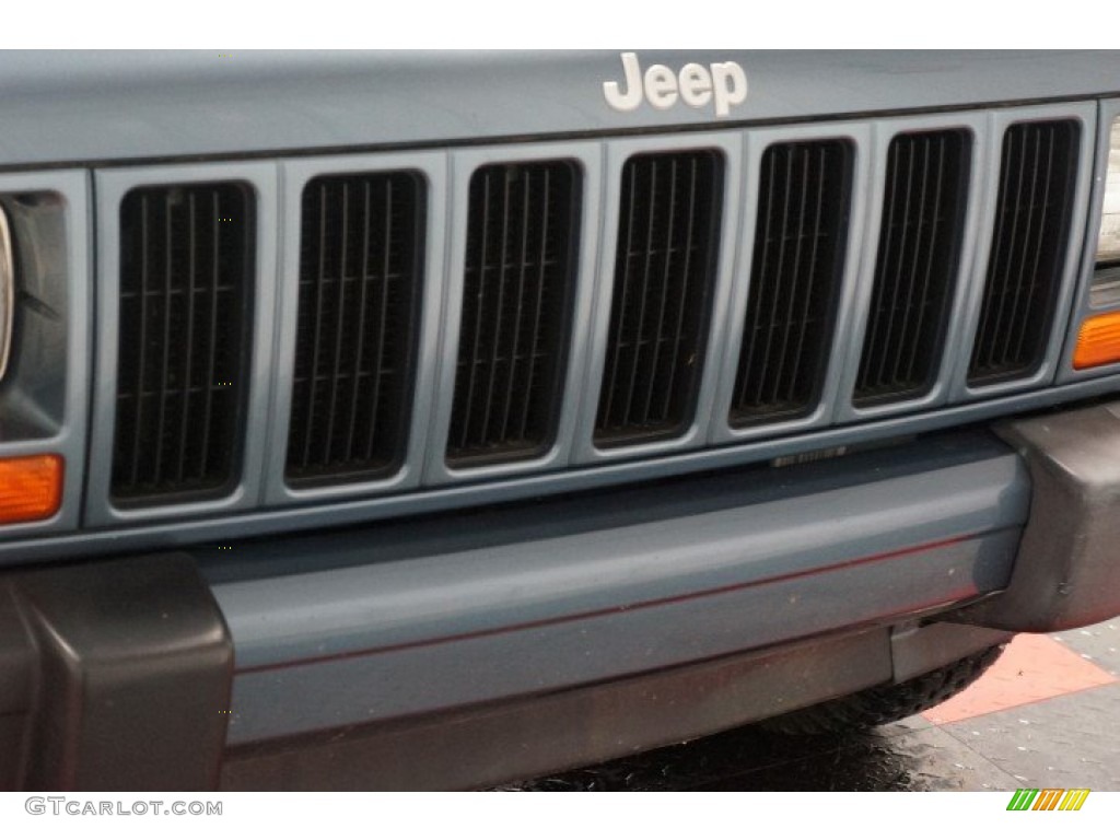 1999 Cherokee Sport 4x4 - Gunmetal Pearl / Agate photo #35