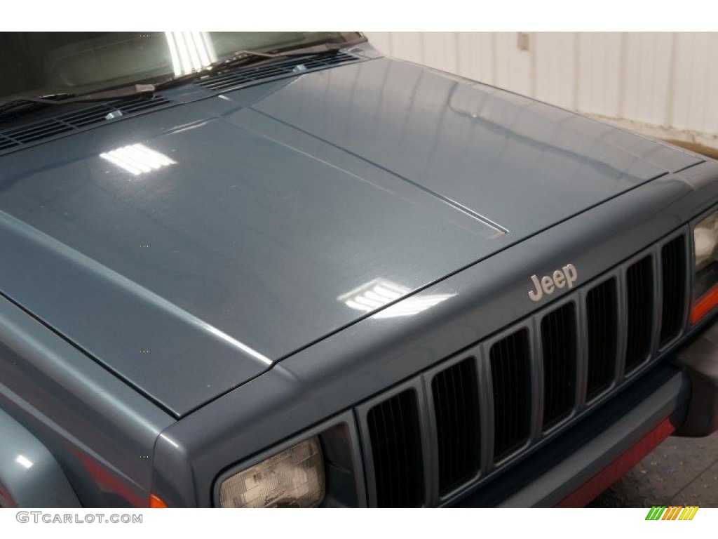 1999 Cherokee Sport 4x4 - Gunmetal Pearl / Agate photo #36