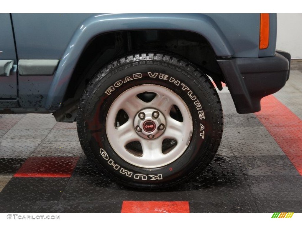 1999 Cherokee Sport 4x4 - Gunmetal Pearl / Agate photo #38