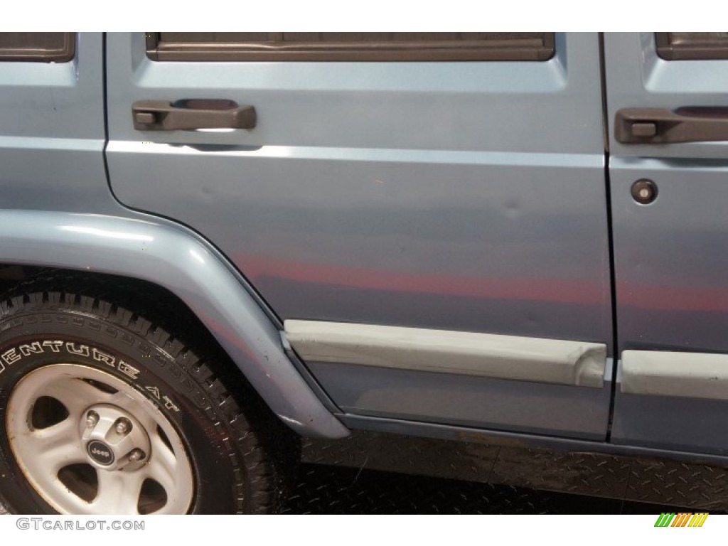 1999 Cherokee Sport 4x4 - Gunmetal Pearl / Agate photo #47