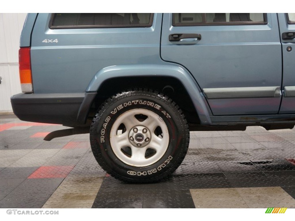 1999 Cherokee Sport 4x4 - Gunmetal Pearl / Agate photo #49