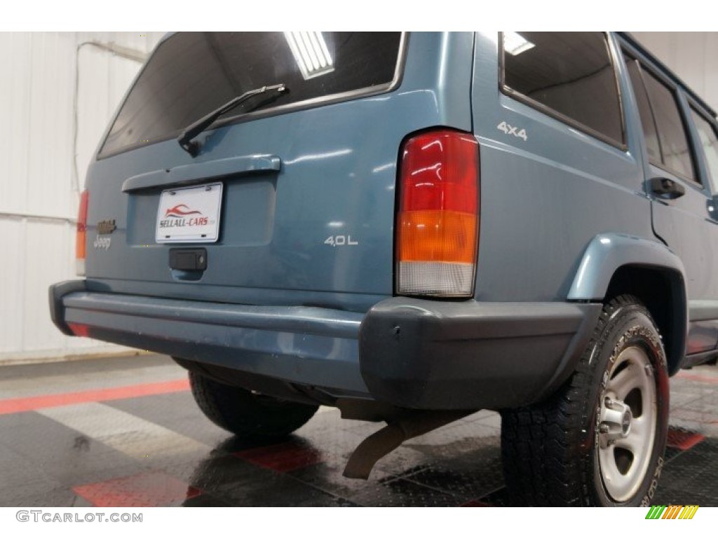 1999 Cherokee Sport 4x4 - Gunmetal Pearl / Agate photo #54