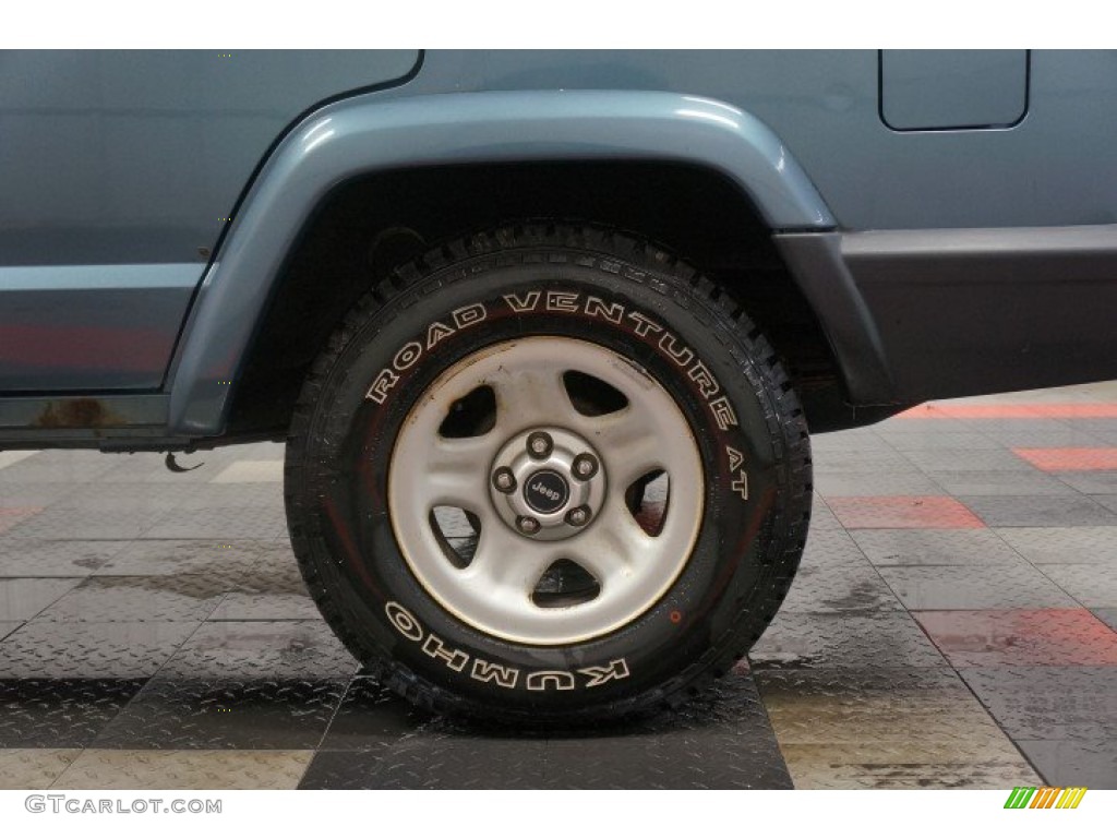 1999 Cherokee Sport 4x4 - Gunmetal Pearl / Agate photo #61