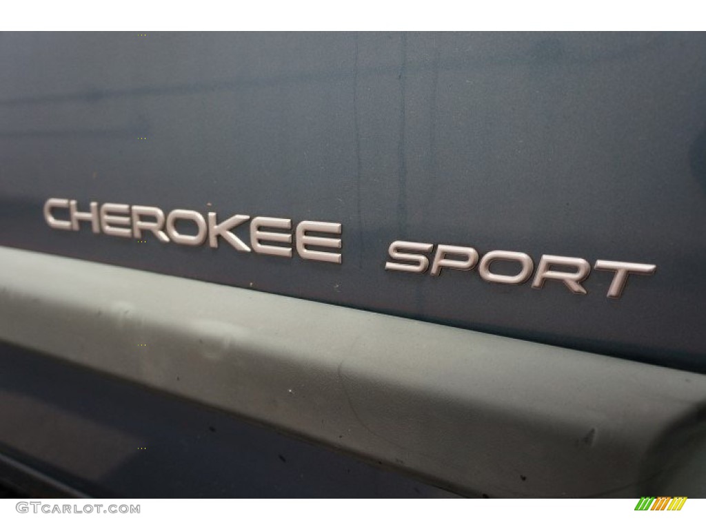 1999 Cherokee Sport 4x4 - Gunmetal Pearl / Agate photo #80