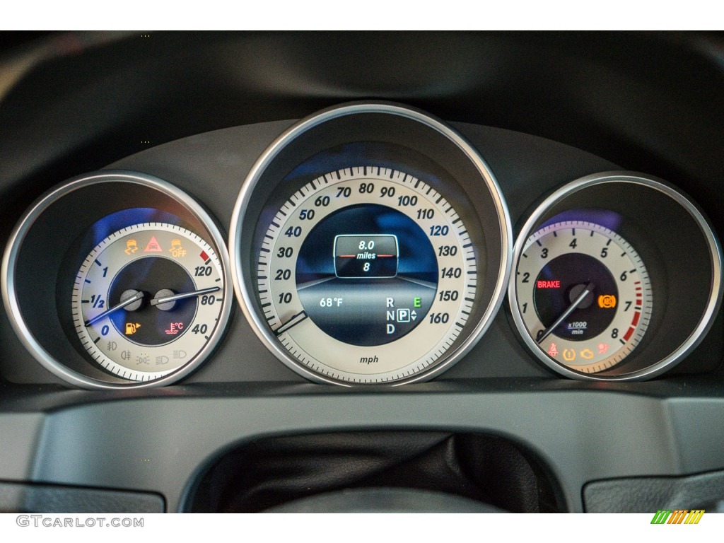 2016 Mercedes-Benz E 400 Coupe Gauges Photo #104437169