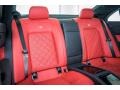 2015 Mercedes-Benz CLS designo Classic Red/Black Interior Rear Seat Photo