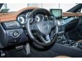 2015 Mercedes-Benz CLS Saddle Brown/Black Interior Dashboard Photo