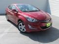 2016 Red Hyundai Elantra Value Edition  photo #2