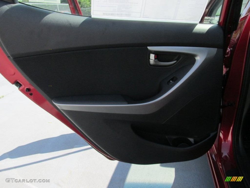 2016 Elantra Value Edition - Red / Black photo #16