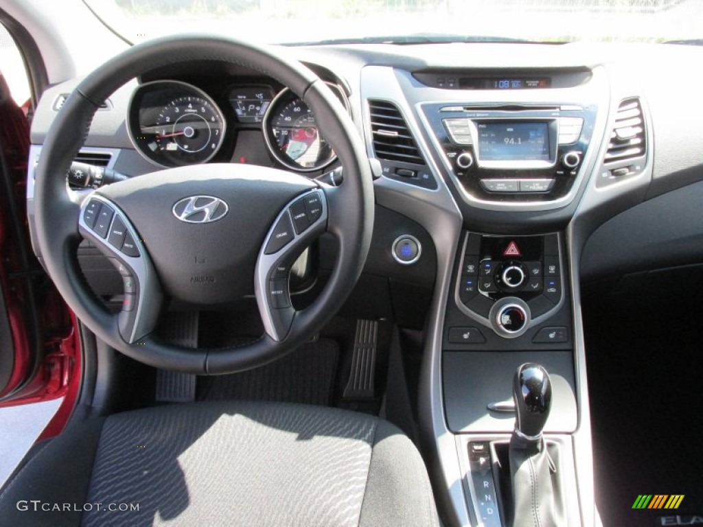 2016 Elantra Value Edition - Red / Black photo #23