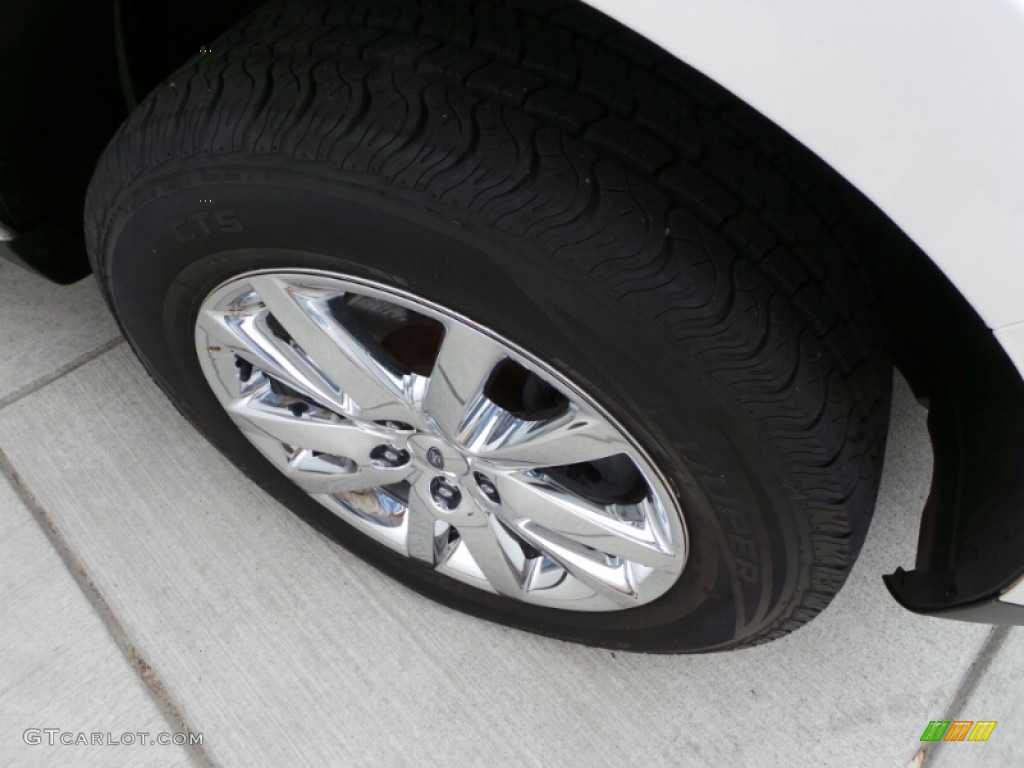 2012 Edge SEL AWD - White Platinum Metallic Tri-Coat / Medium Light Stone photo #5