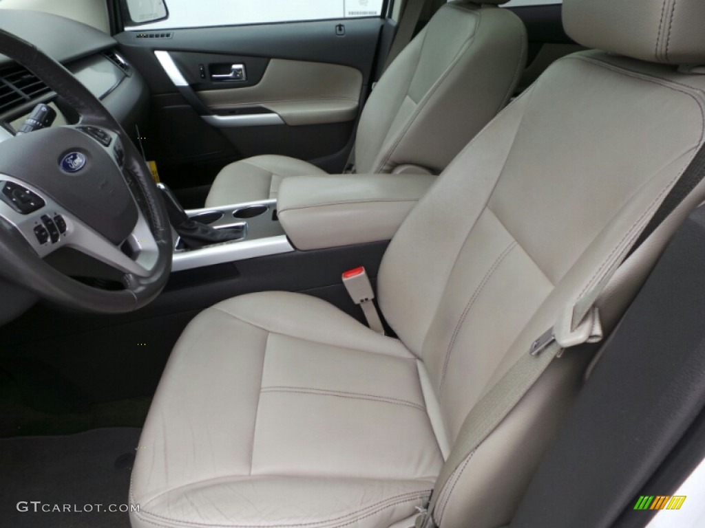 2012 Edge SEL AWD - White Platinum Metallic Tri-Coat / Medium Light Stone photo #11