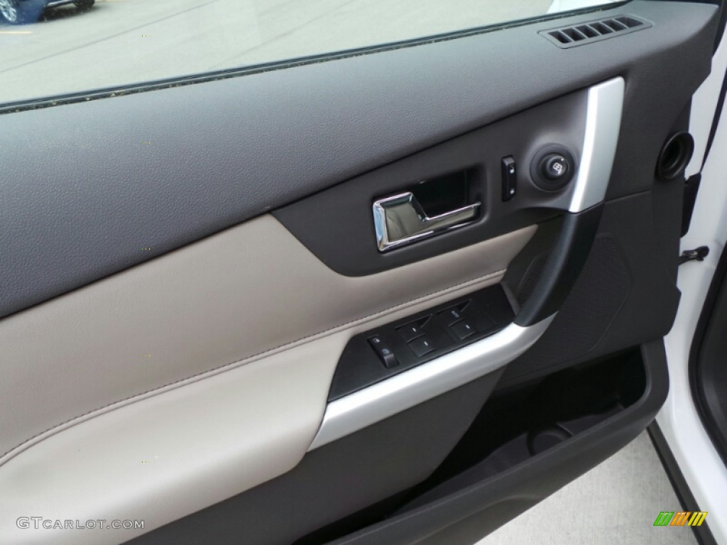 2012 Edge SEL AWD - White Platinum Metallic Tri-Coat / Medium Light Stone photo #14