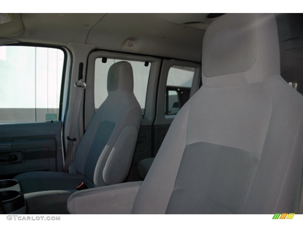 2009 E Series Van E350 Super Duty XLT Extended Passenger - Oxford White / Medium Flint photo #15