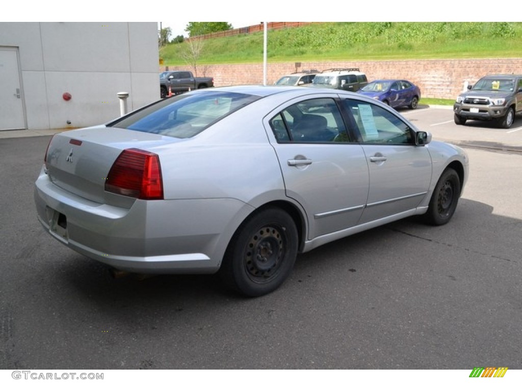 2006 Galant ES - Liquid Silver Metallic / Gray photo #2