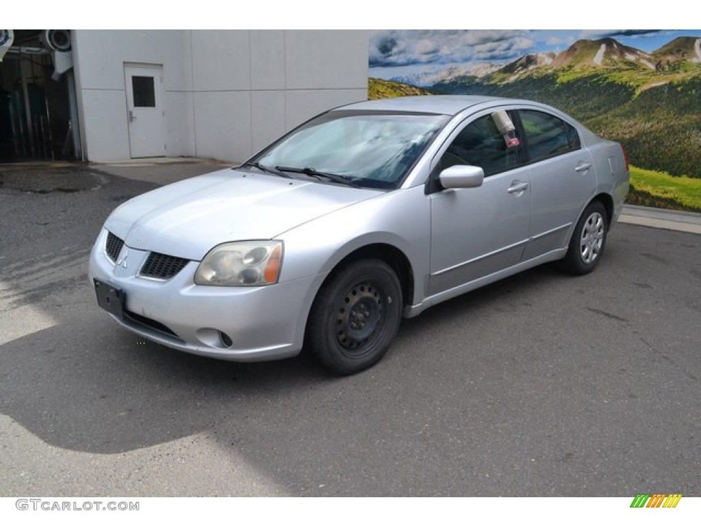 2006 Galant ES - Liquid Silver Metallic / Gray photo #5