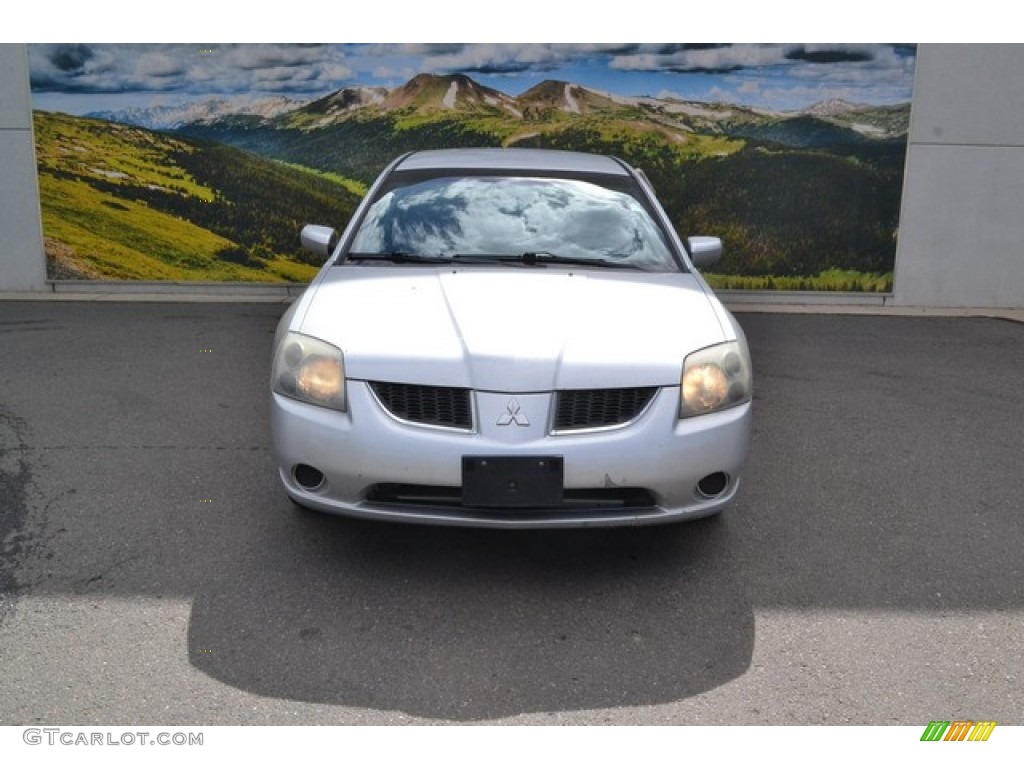 2006 Galant ES - Liquid Silver Metallic / Gray photo #6