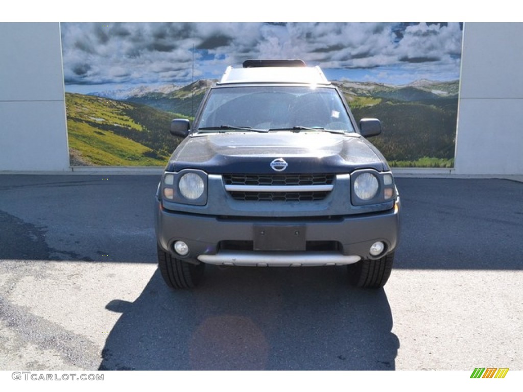 2003 Xterra XE V6 4x4 - Super Black / Gray photo #6