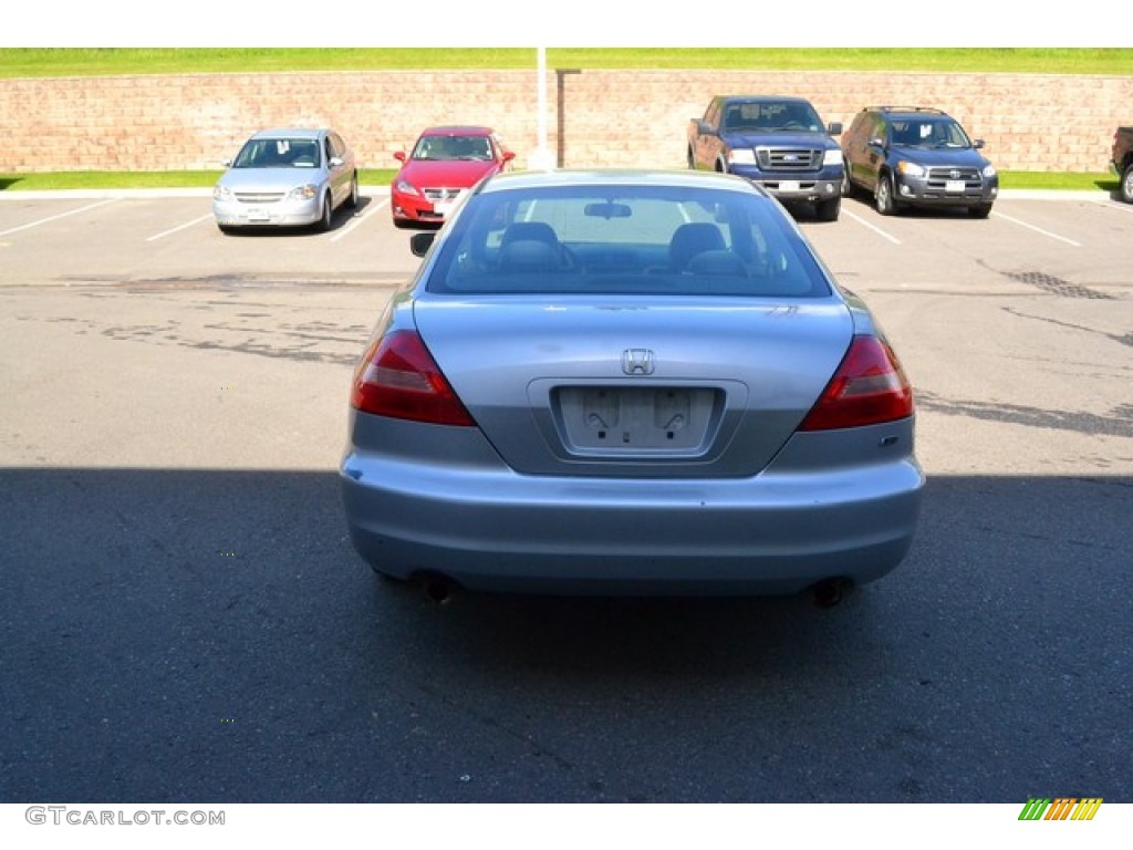 2003 Accord EX V6 Coupe - Satin Silver Metallic / Black photo #3