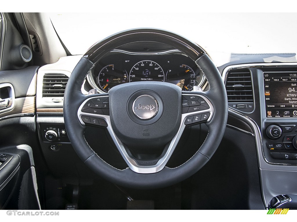 2014 Jeep Grand Cherokee Overland Steering Wheel Photos