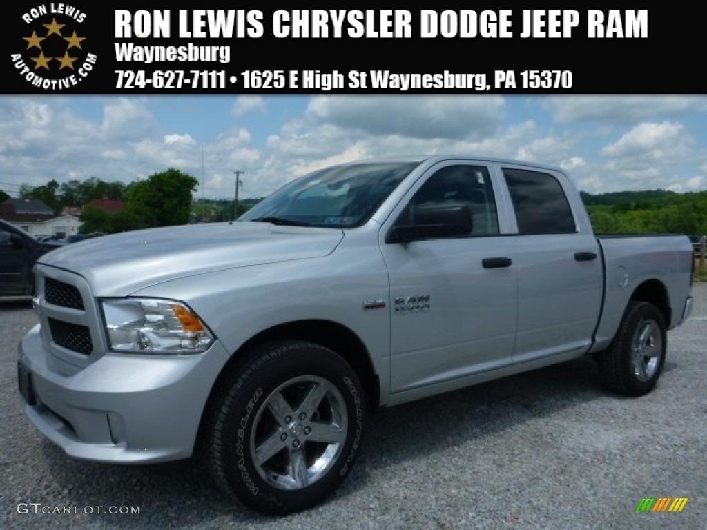 Bright Silver Metallic Ram 1500