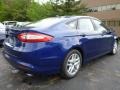 2016 Deep Impact Blue Metallic Ford Fusion SE  photo #2