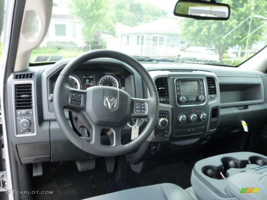 2015 1500 Express Crew Cab 4x4 - Bright Silver Metallic / Black/Diesel Gray photo #12