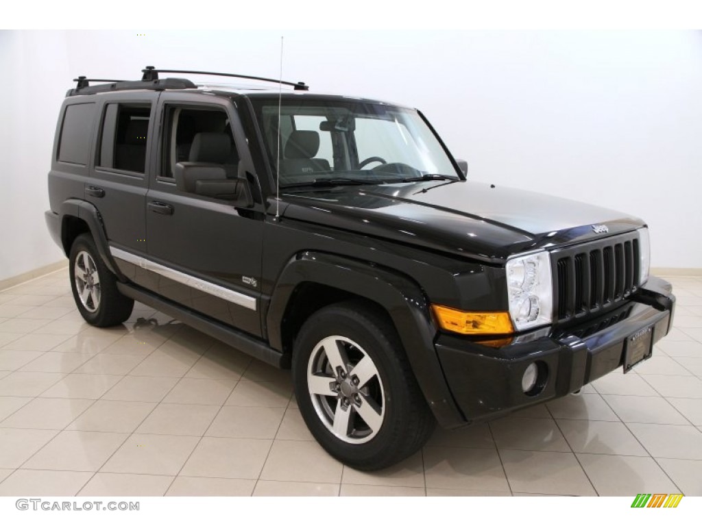 2006 Commander 4x4 - Black / Medium Slate Gray photo #1