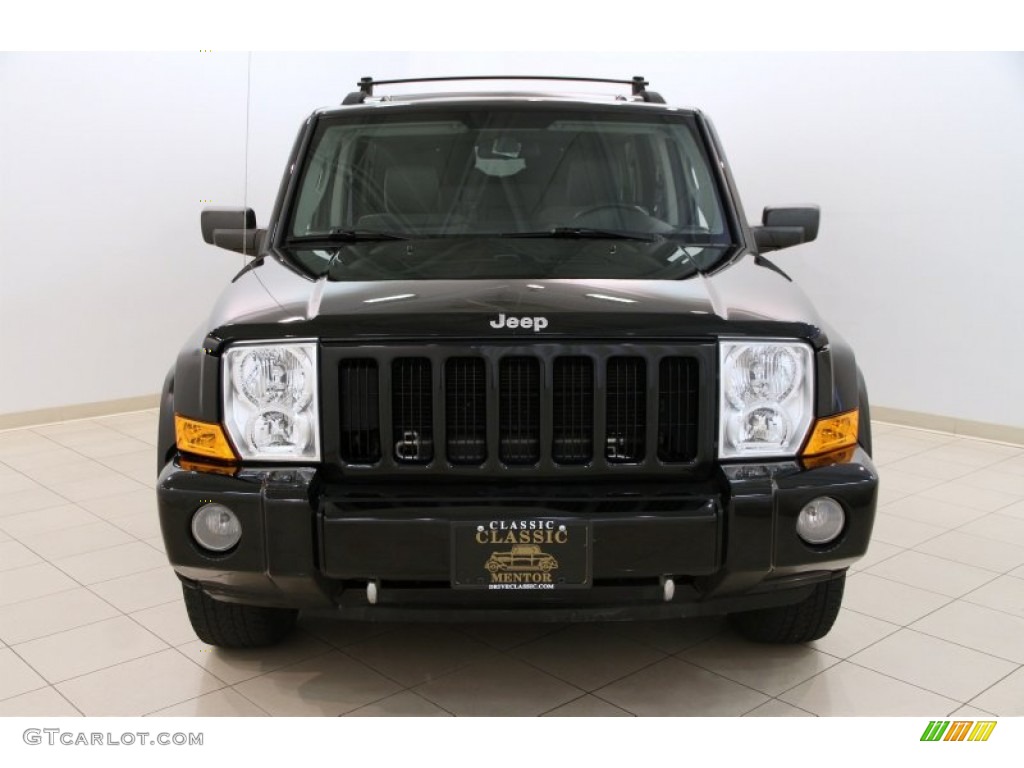 2006 Commander 4x4 - Black / Medium Slate Gray photo #2