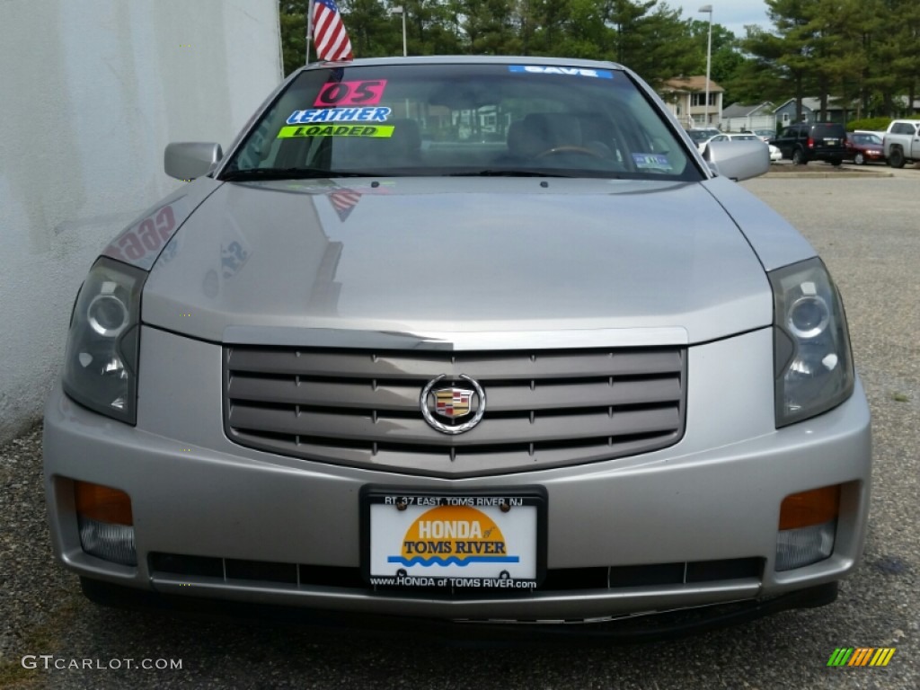 2005 CTS Sedan - Light Platinum / Light Gray/Ebony photo #2