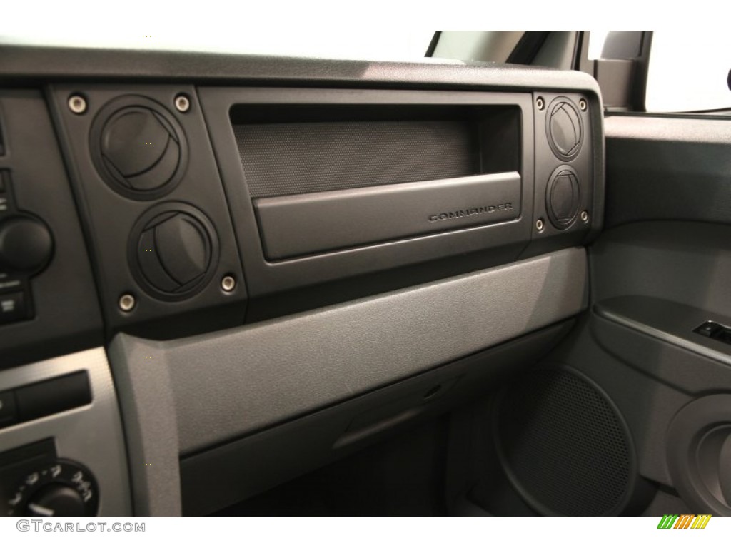 2006 Commander 4x4 - Black / Medium Slate Gray photo #11