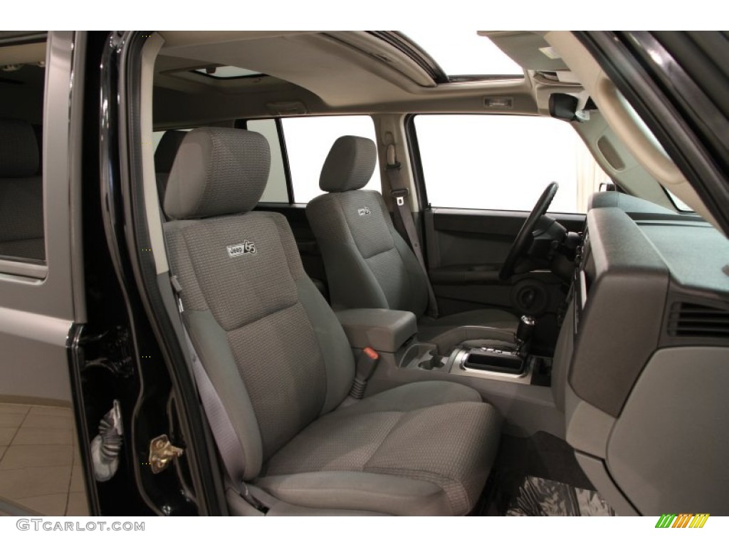 2006 Commander 4x4 - Black / Medium Slate Gray photo #13