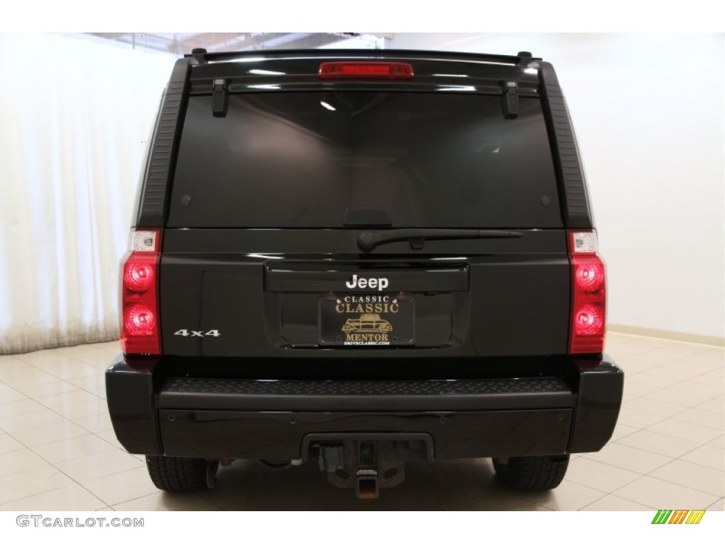 2006 Commander 4x4 - Black / Medium Slate Gray photo #16