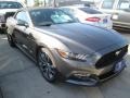 Magnetic Metallic 2015 Ford Mustang EcoBoost Premium Convertible