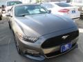 2015 Magnetic Metallic Ford Mustang EcoBoost Premium Convertible  photo #6