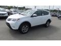 2015 Super White Toyota RAV4 XLE  photo #4