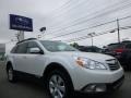 2011 Satin White Pearl Subaru Outback 2.5i Premium Wagon  photo #1