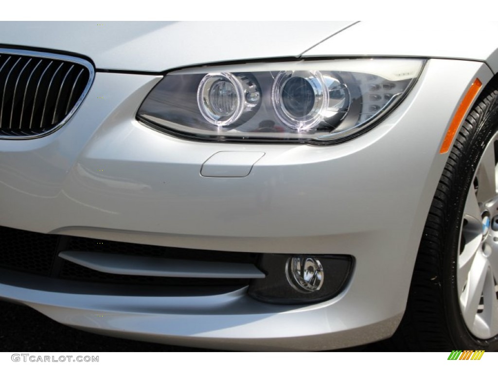 2012 3 Series 328i Convertible - Titanium Silver Metallic / Coral Red/Black photo #30