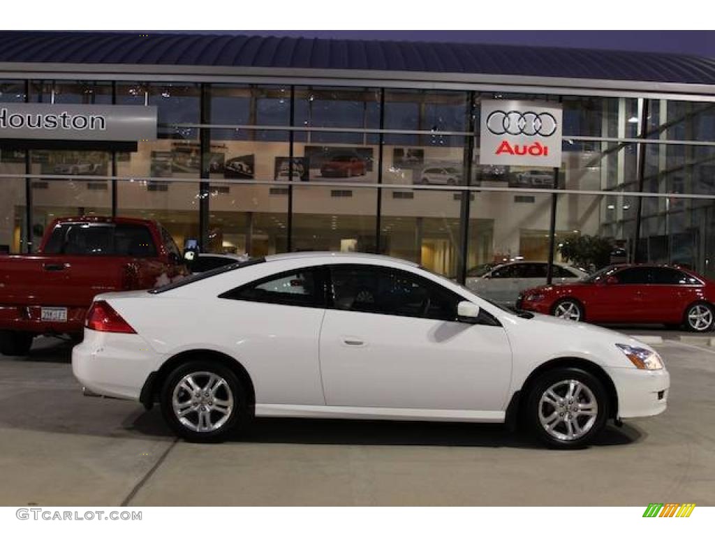 2006 Accord LX Coupe - Taffeta White / Ivory photo #1