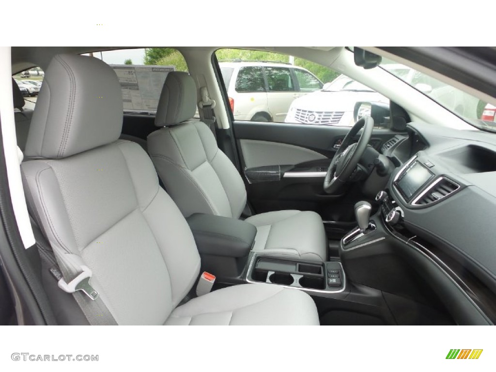 2015 CR-V Touring AWD - Modern Steel Metallic / Gray photo #18