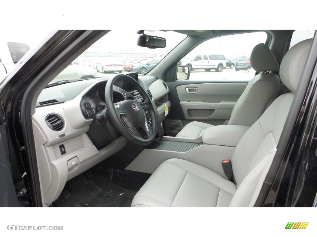 2015 Pilot EX-L 4WD - Crystal Black Pearl / Gray photo #11