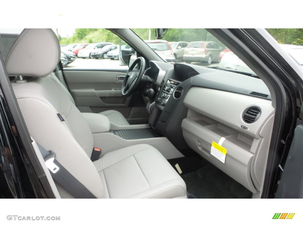 2015 Pilot EX-L 4WD - Crystal Black Pearl / Gray photo #17