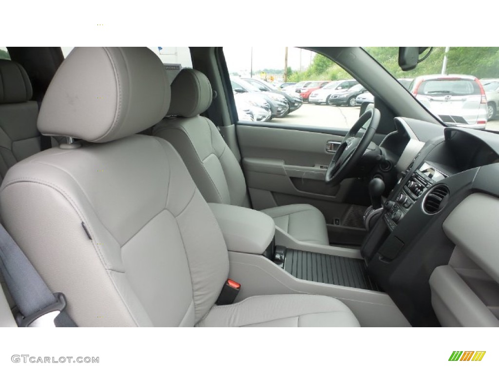 2015 Pilot EX-L 4WD - Crystal Black Pearl / Gray photo #18