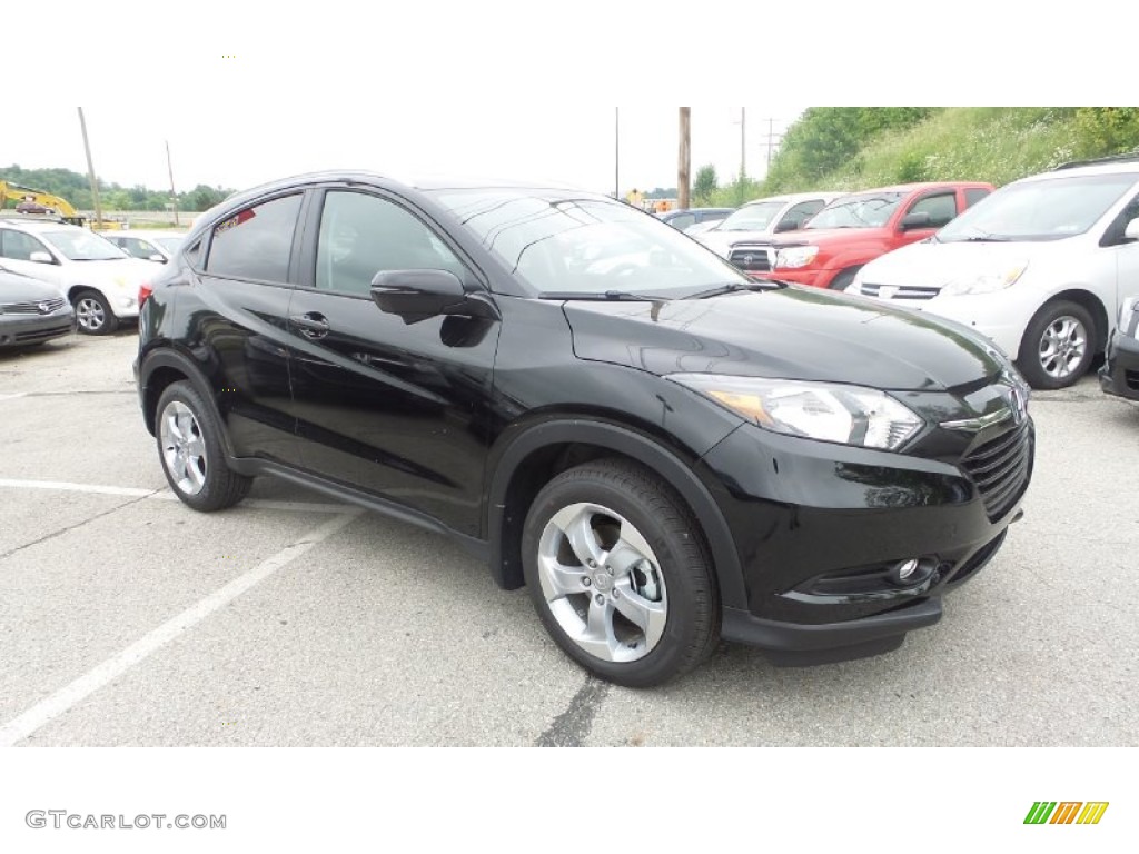 Crystal Black Pearl Honda HR-V