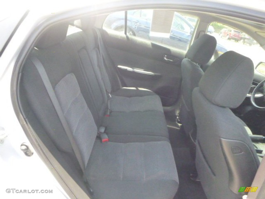 2004 MAZDA6 s Hatchback - Glacier Silver Metallic / Black photo #9