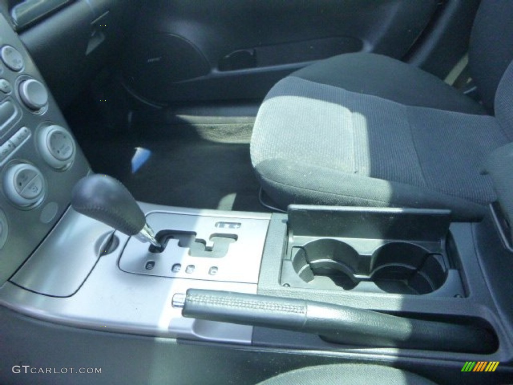 2004 MAZDA6 s Hatchback - Glacier Silver Metallic / Black photo #19