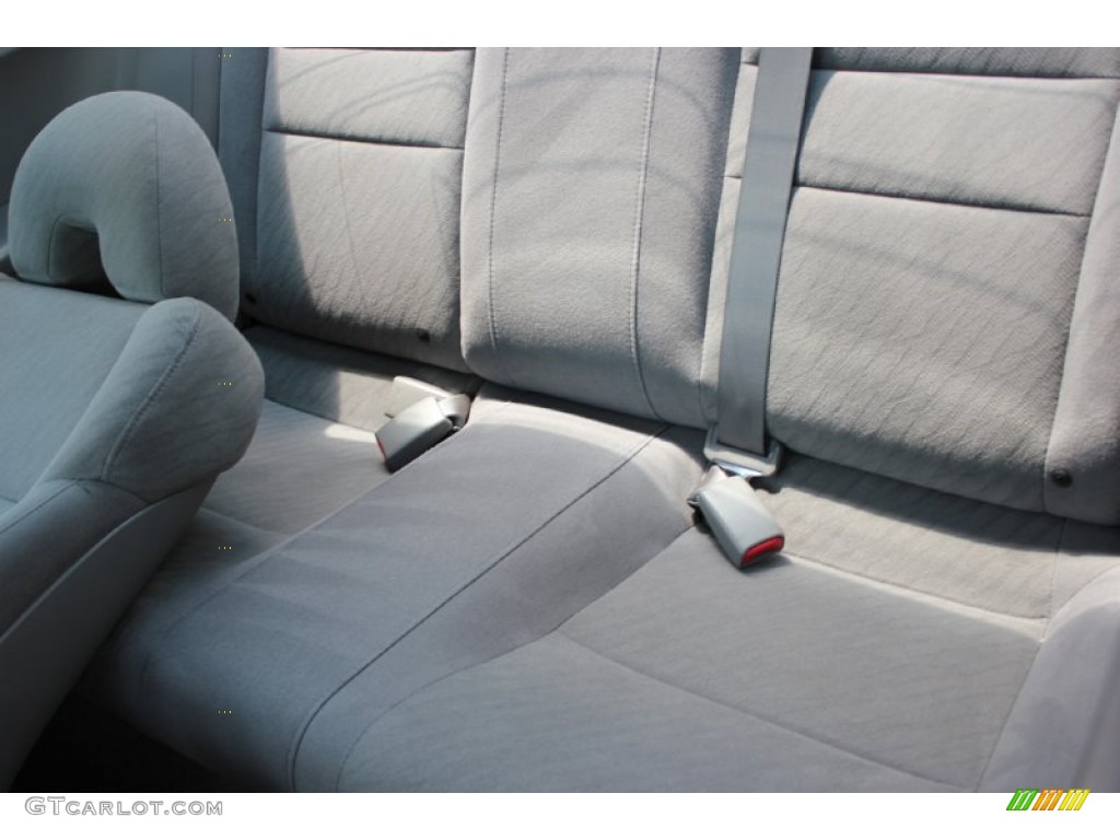 2010 Civic EX Coupe - Crystal Black Pearl / Gray photo #14