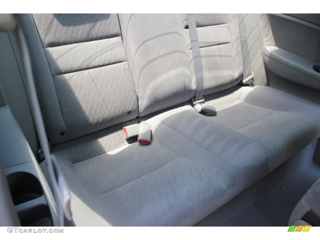 2010 Civic EX Coupe - Crystal Black Pearl / Gray photo #20