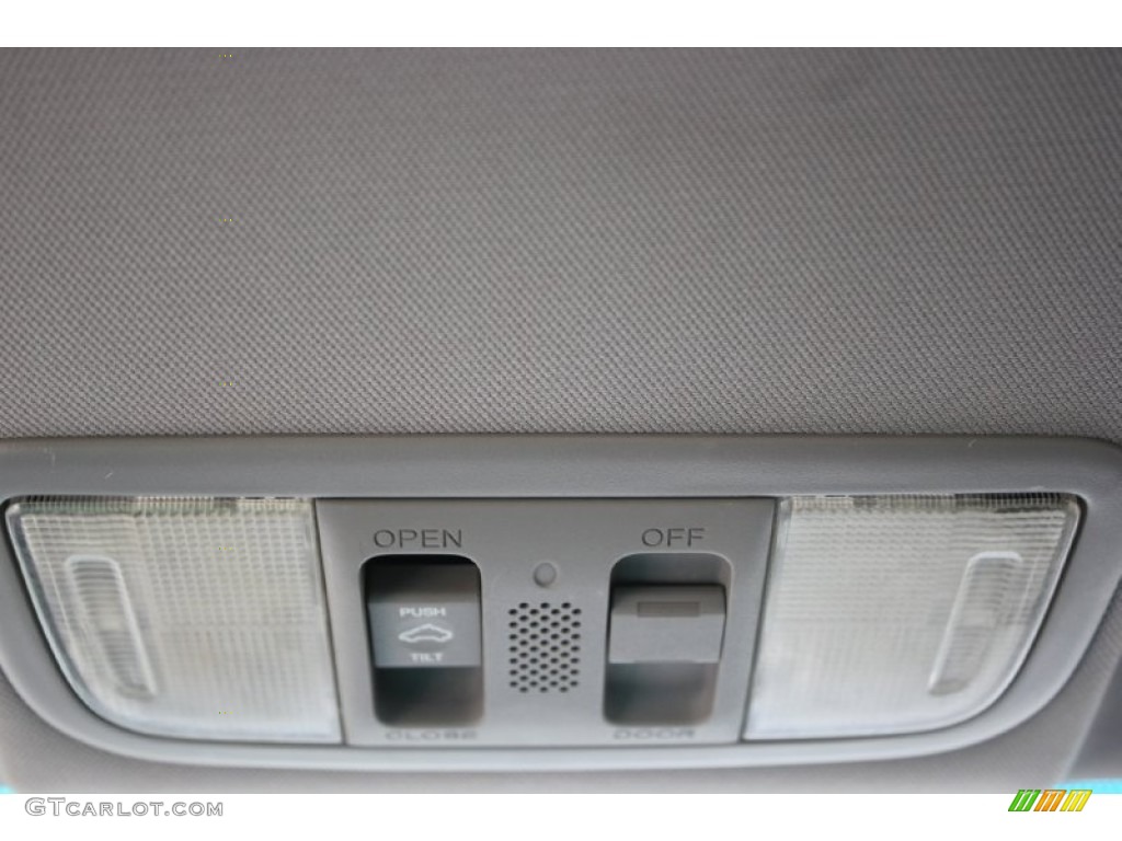 2010 Civic EX Coupe - Crystal Black Pearl / Gray photo #28